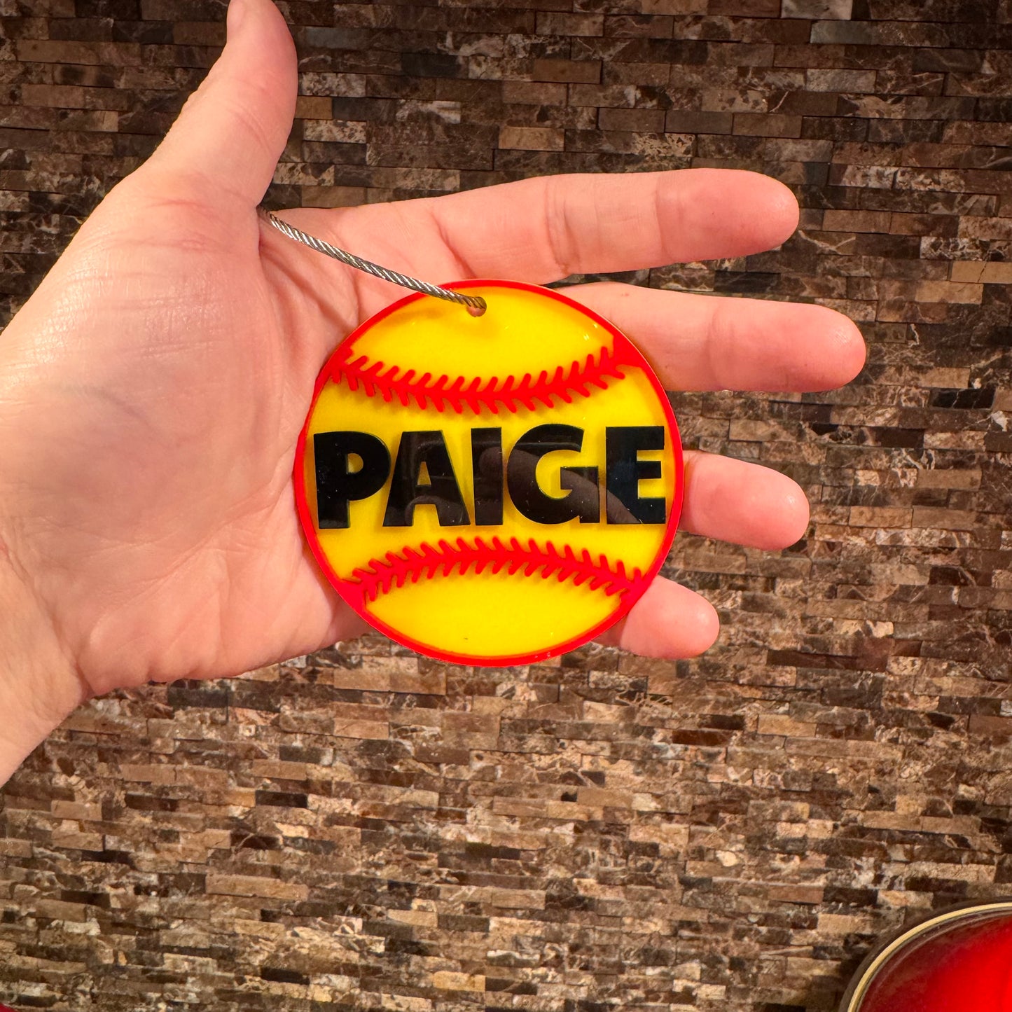 Baseball/Softball Bag Tag