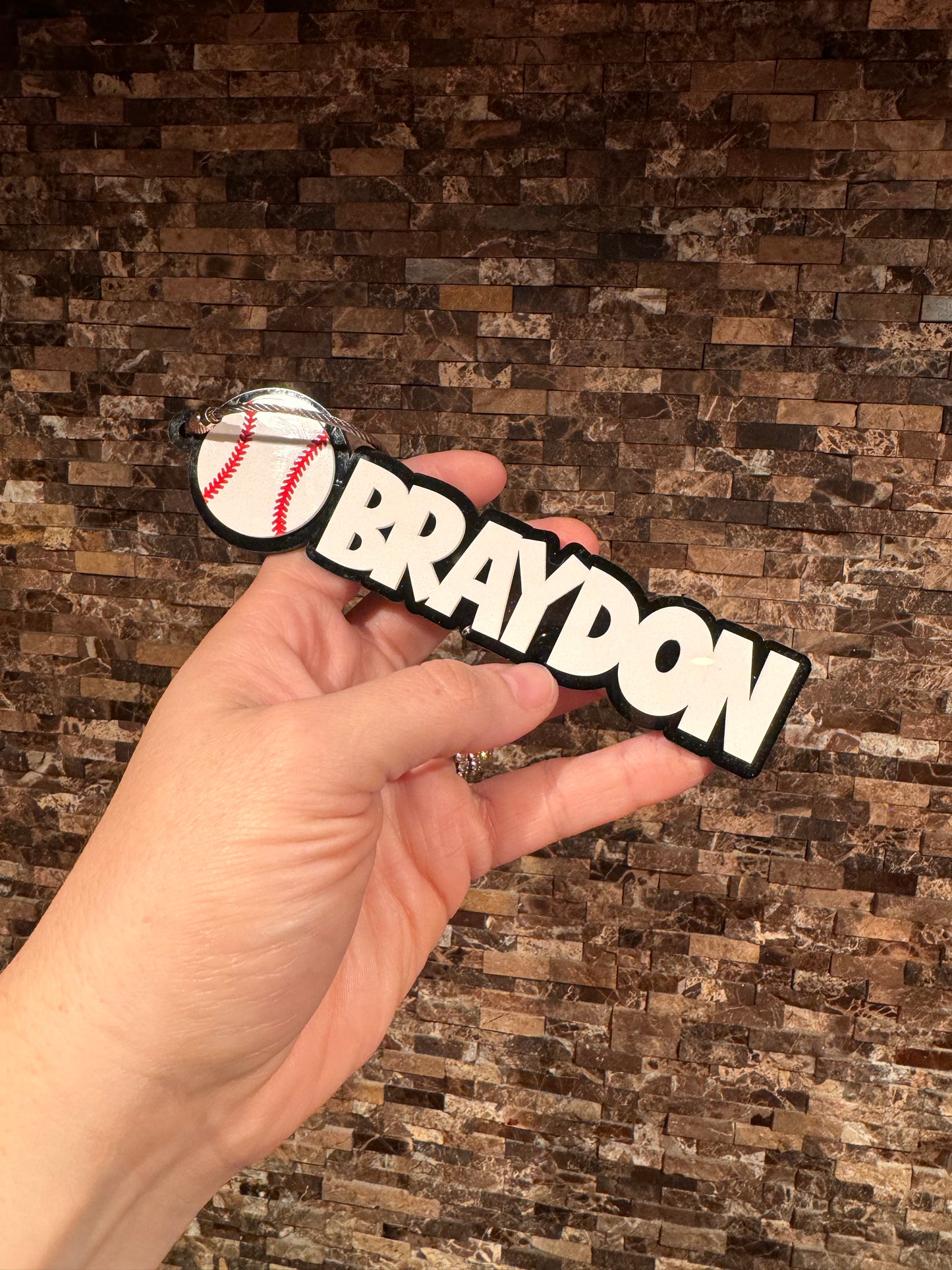 Baseball/Softball Bag Tag