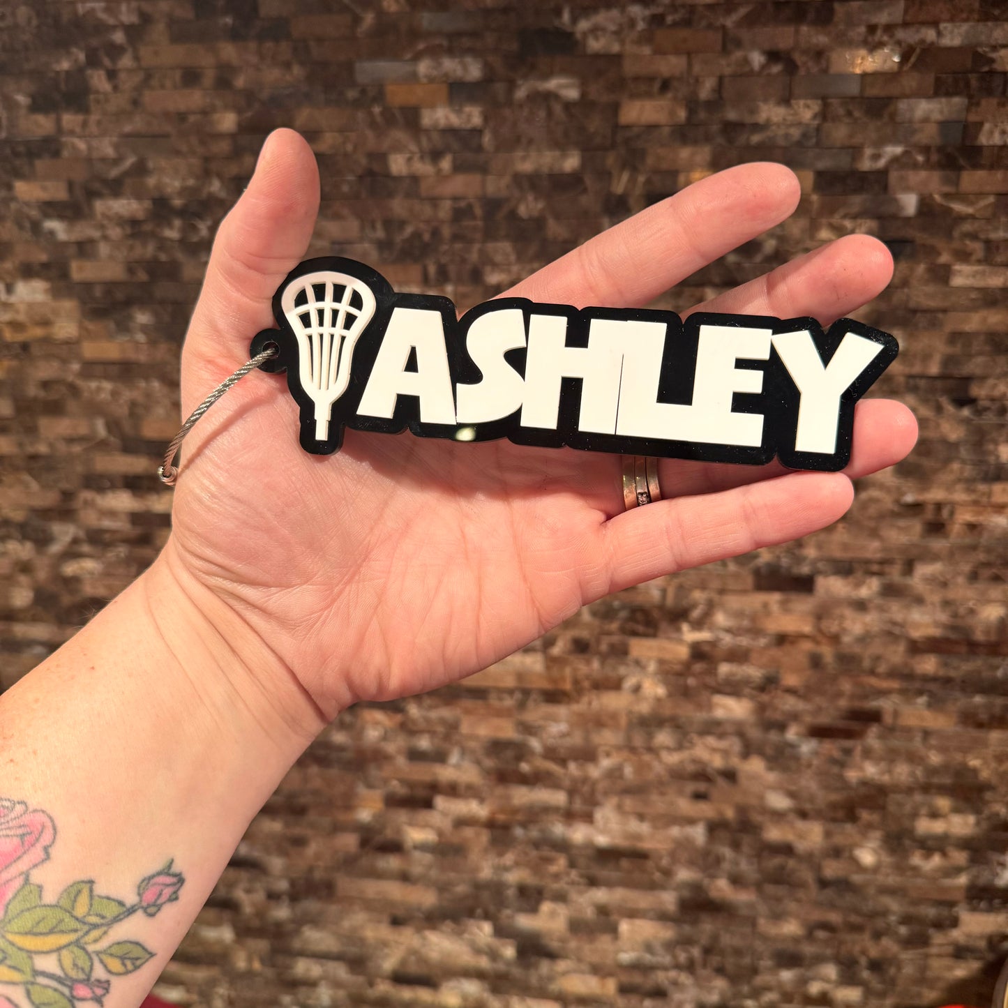 Lacrosse Bag Tag