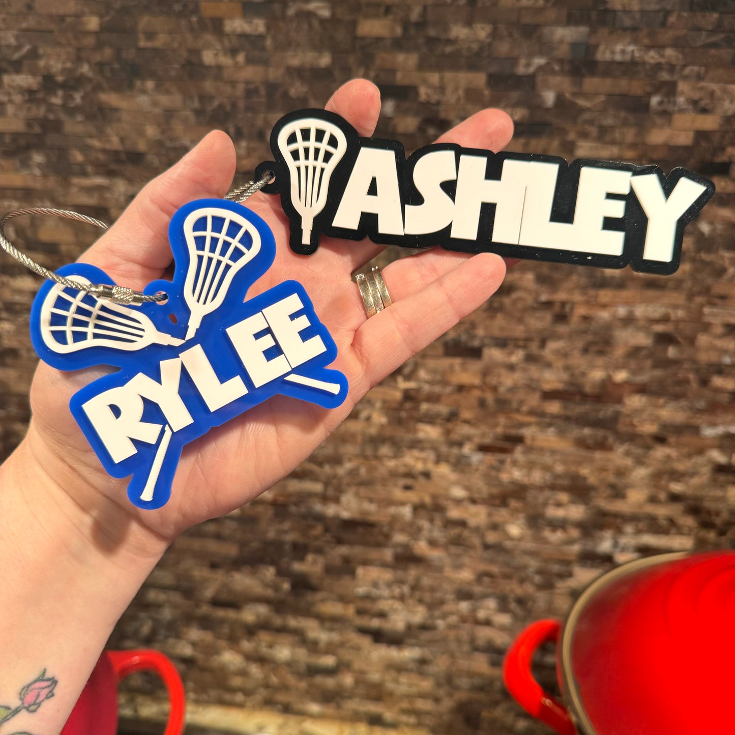 Lacrosse Bag Tag