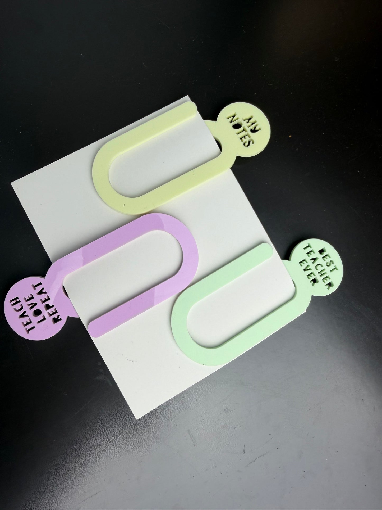 Jumbo teacher paper clips