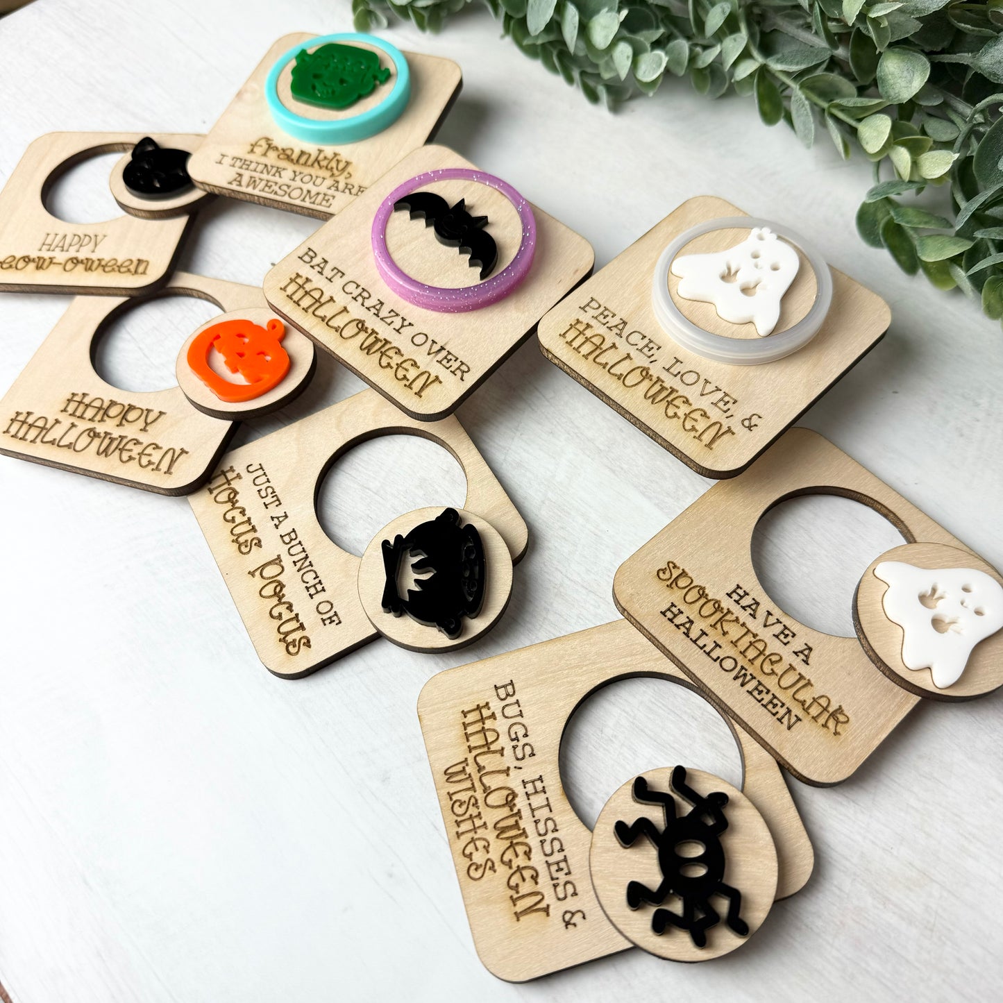 Play-Doh Boo Grams with Acrylic Stamp