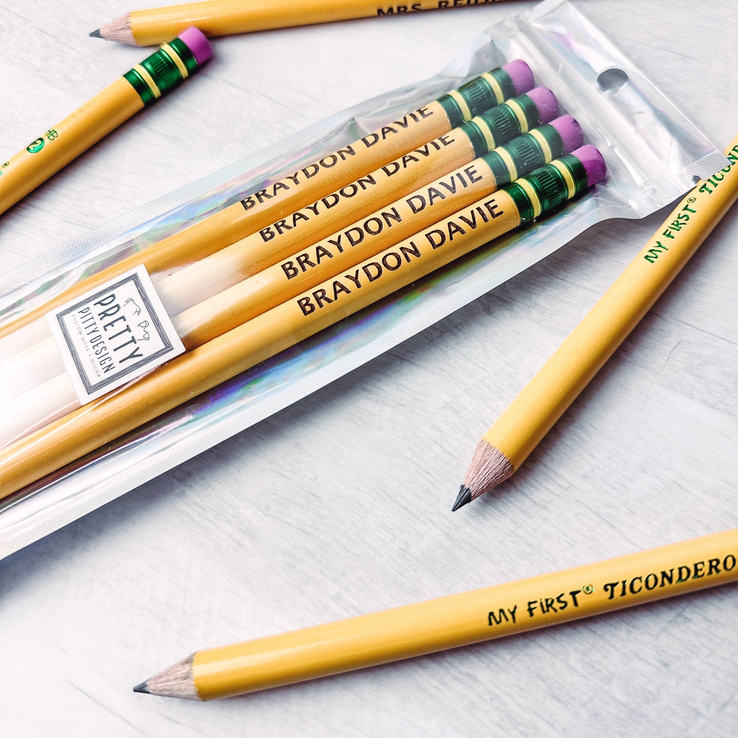 Personalized Ticonderoga Pencils