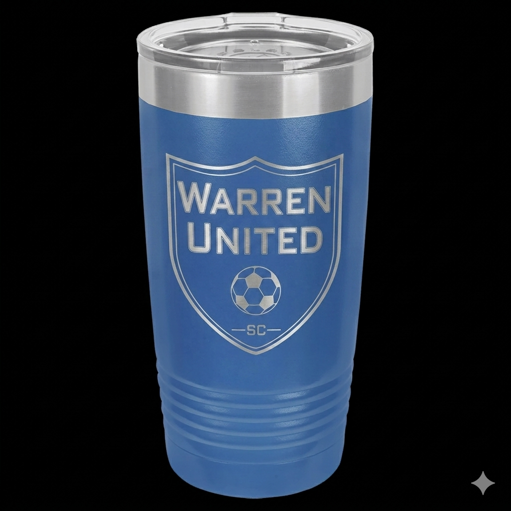 20 Ounce Tumbler with Slider Lid- Warren United