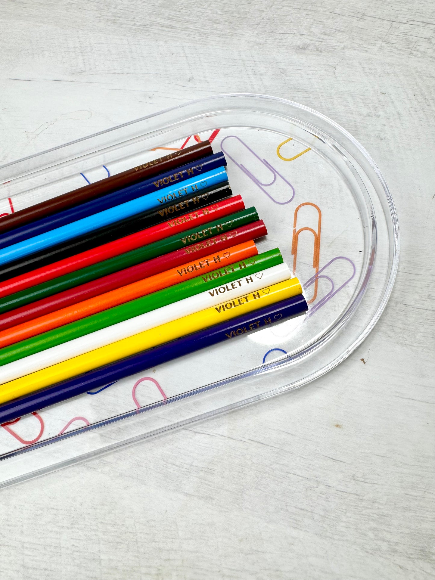 Personalized Crayola Colored Pencils