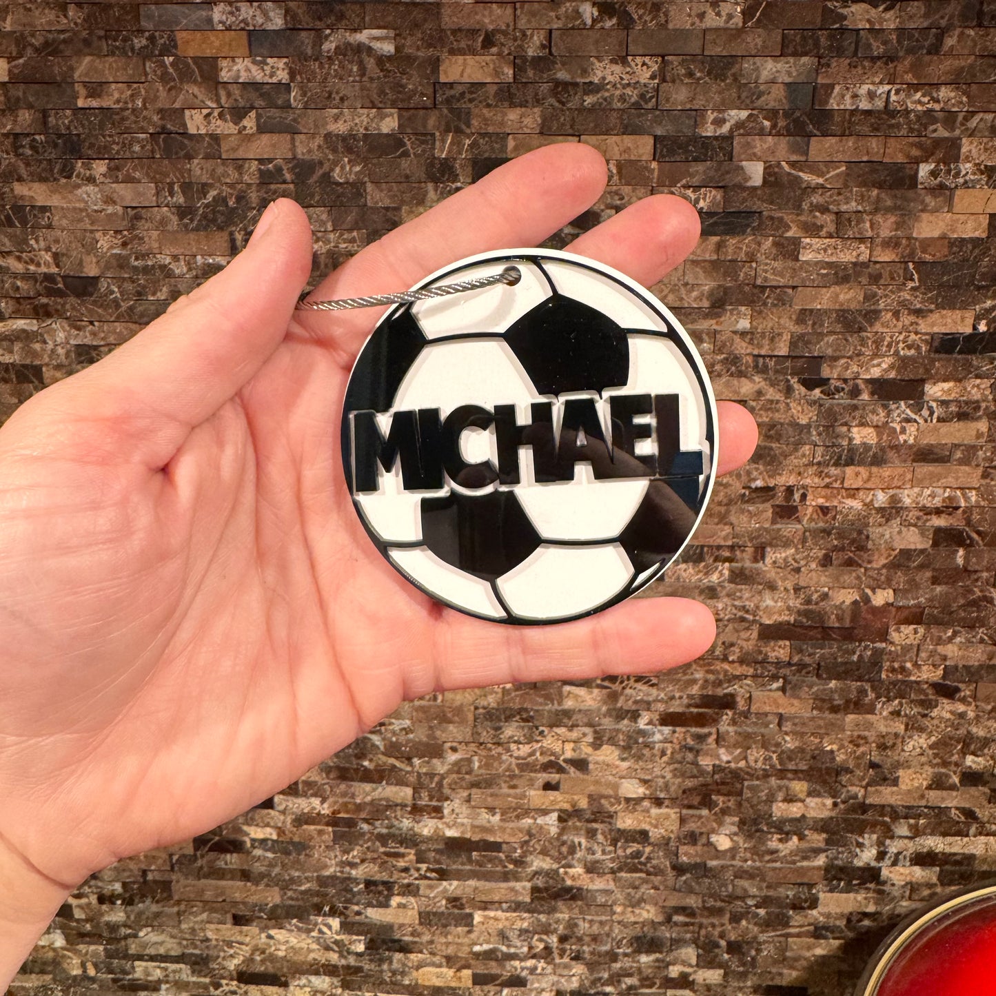 Soccer Bag Tag