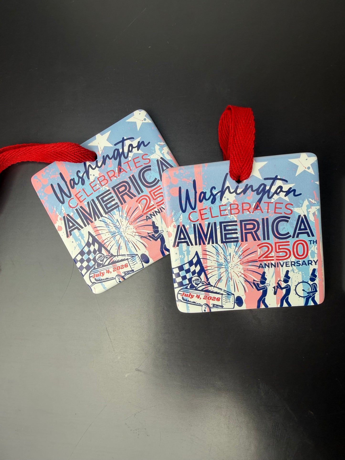 Washington Celebrates America Commemorative Ornament or Magnet