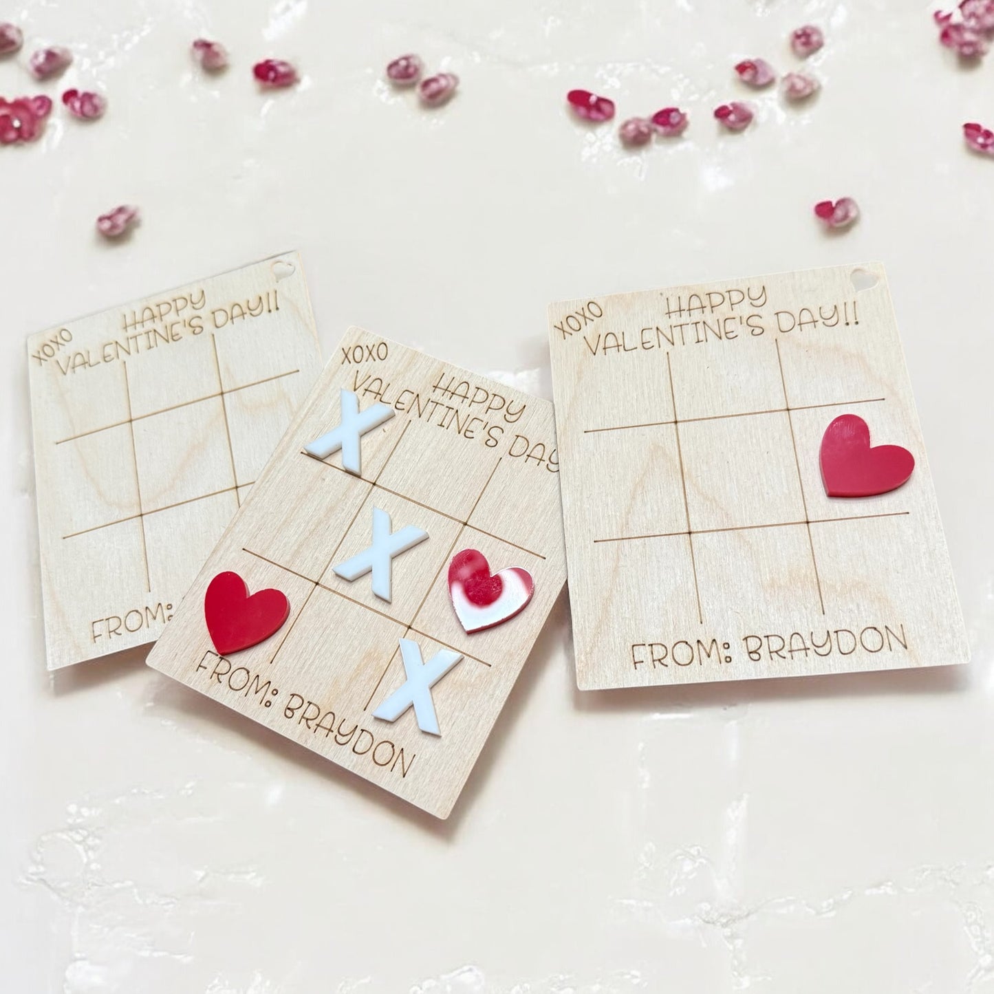 Tik-tac-toe Valentines