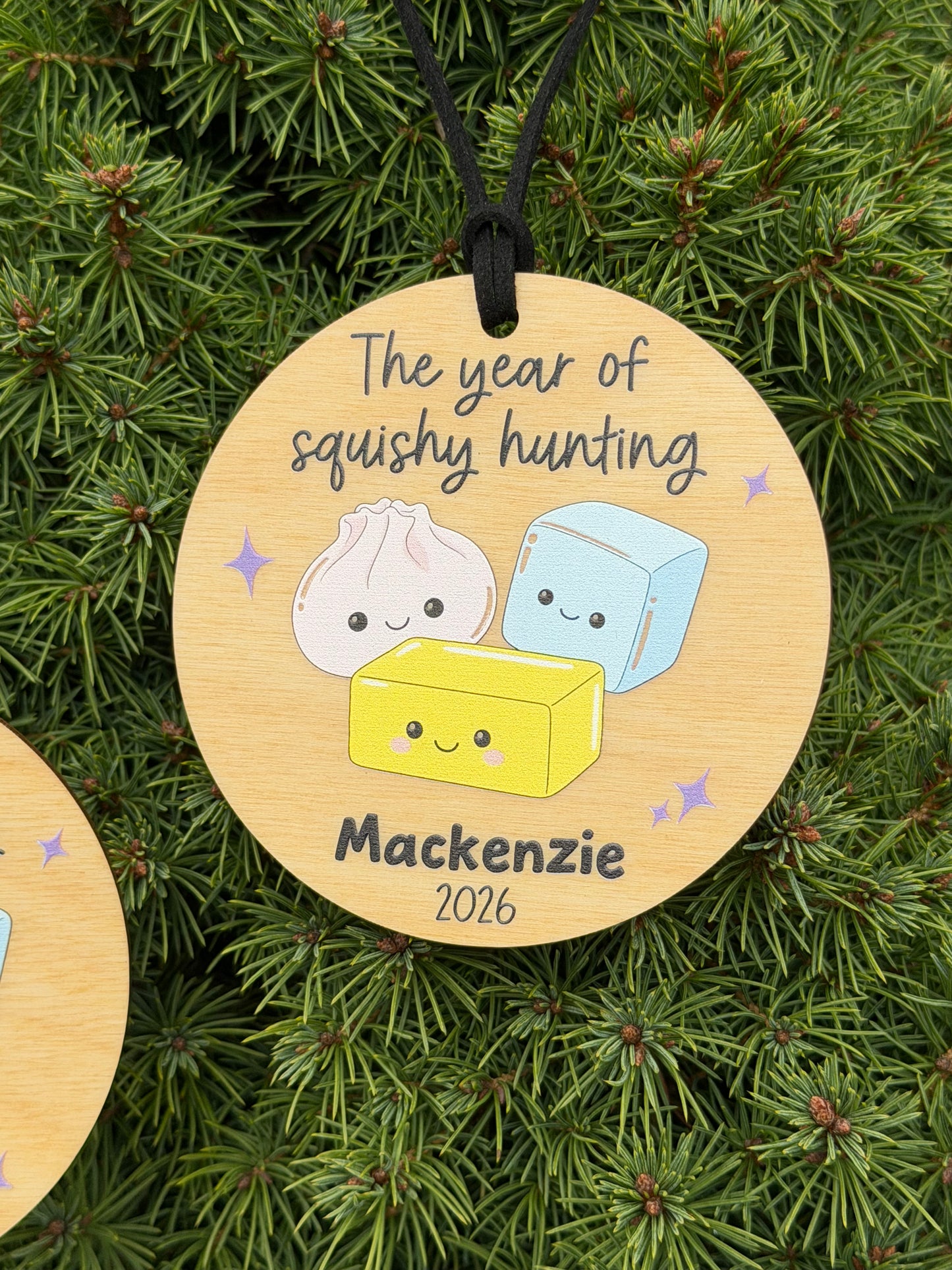 “The Year of Squishy Hunting” Ornament