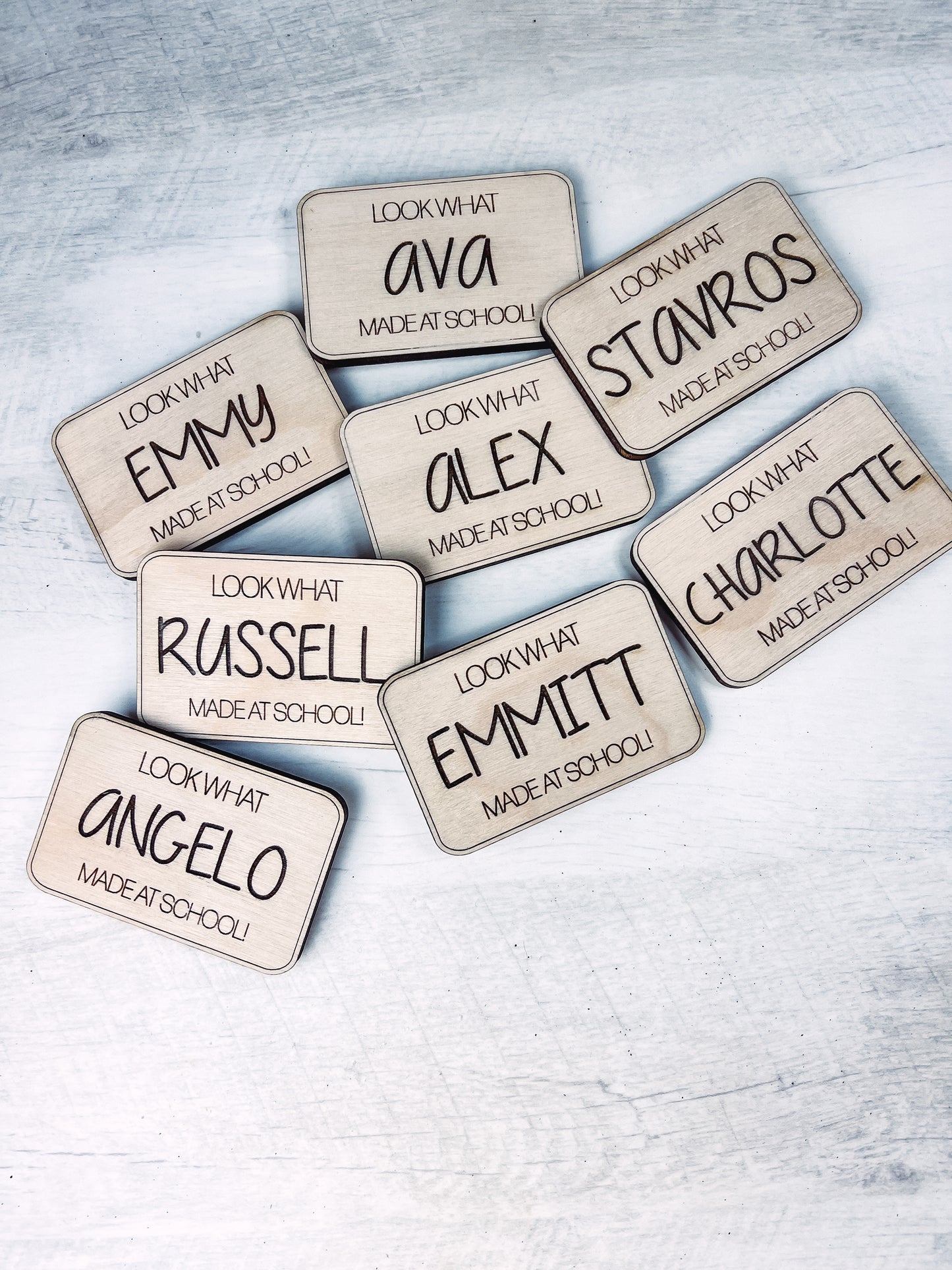 Personalized “Look what I made” magnet