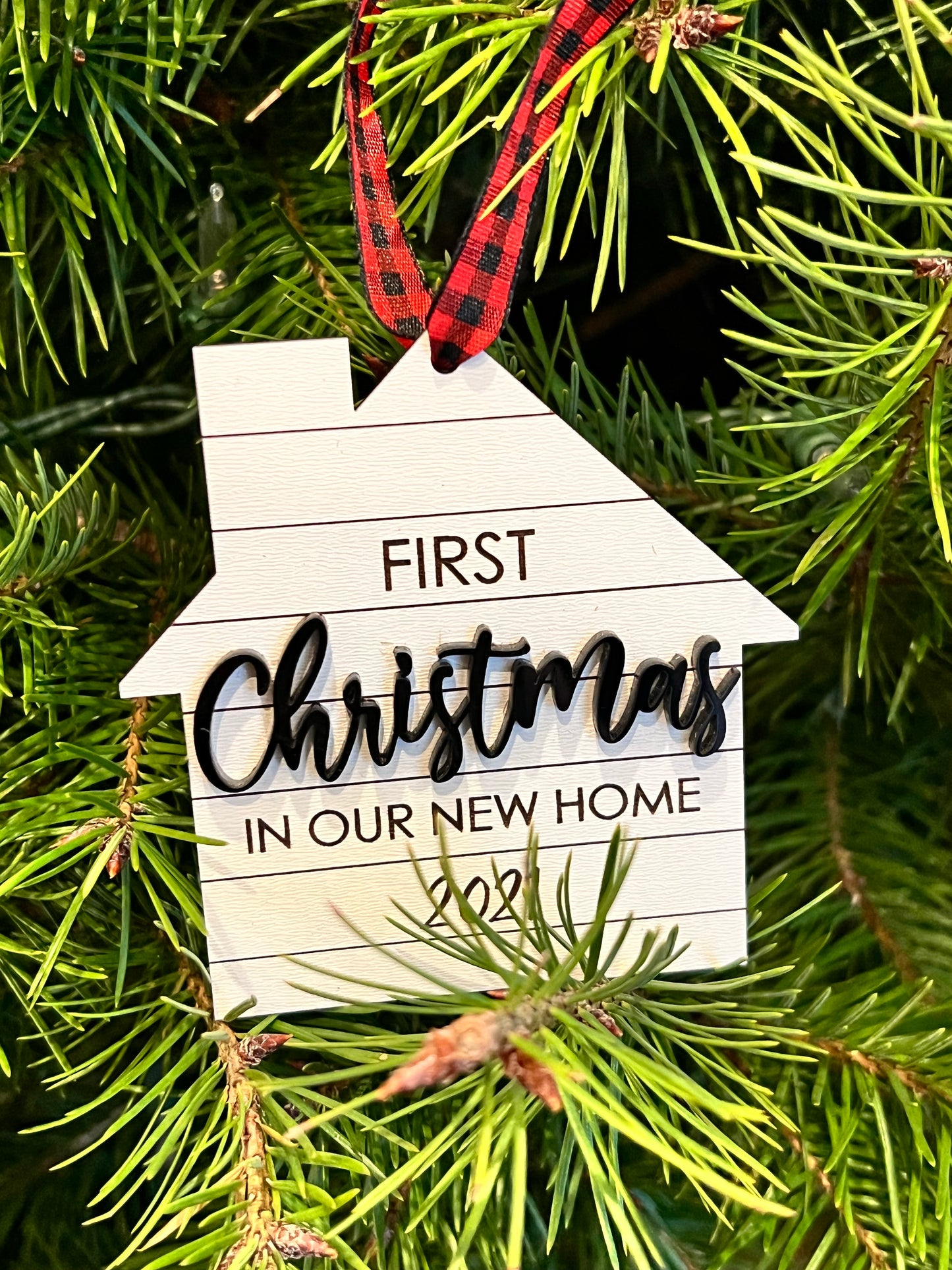 First Christmas in Our New Home Ornament