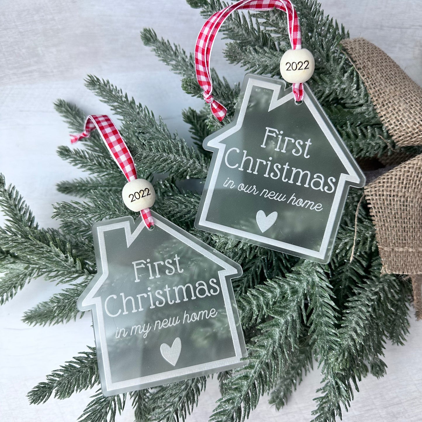 First Christmas in New Home Ornament