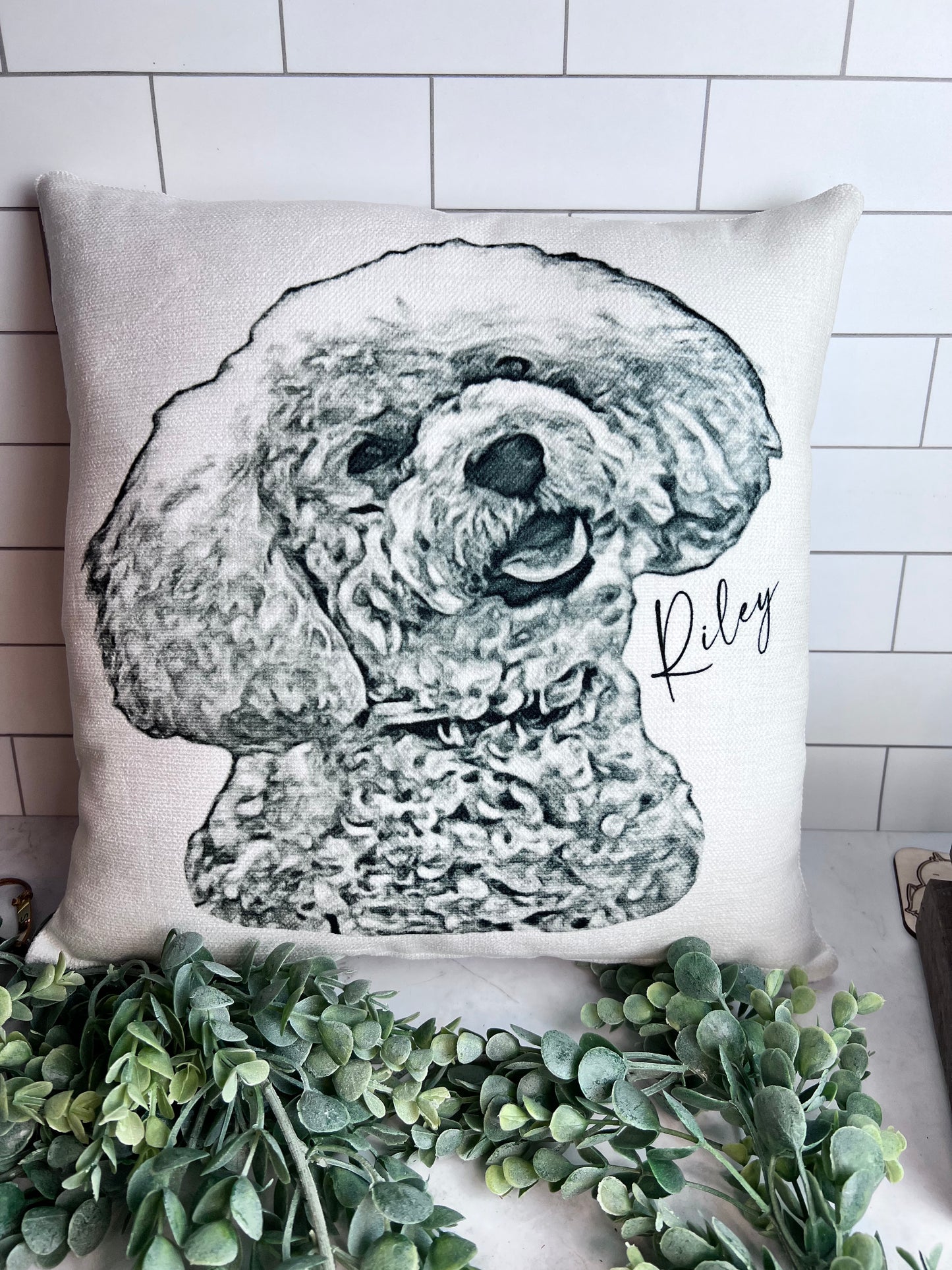 Custom Pet Photo Pillow