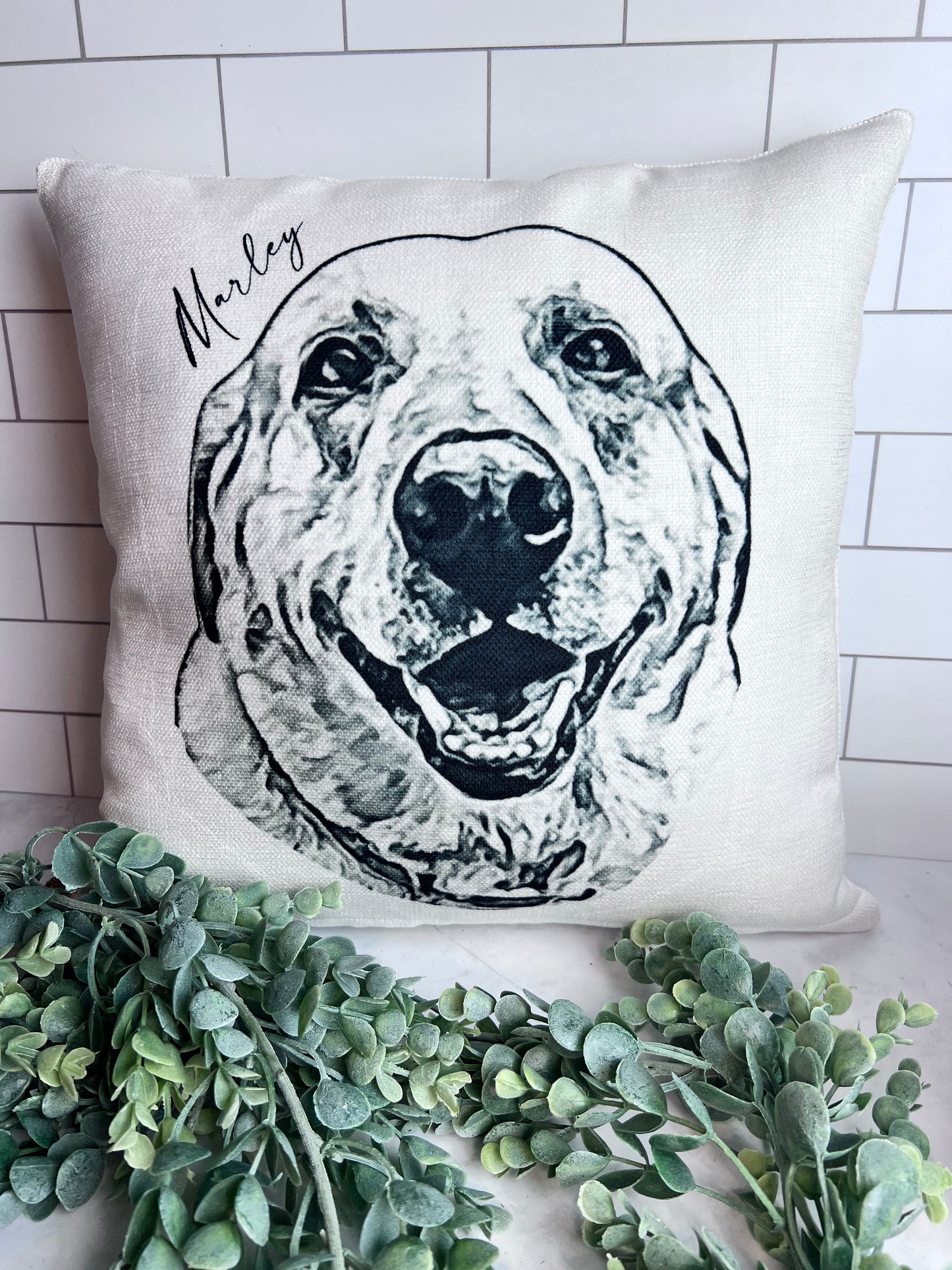 Custom Pet Photo Pillow