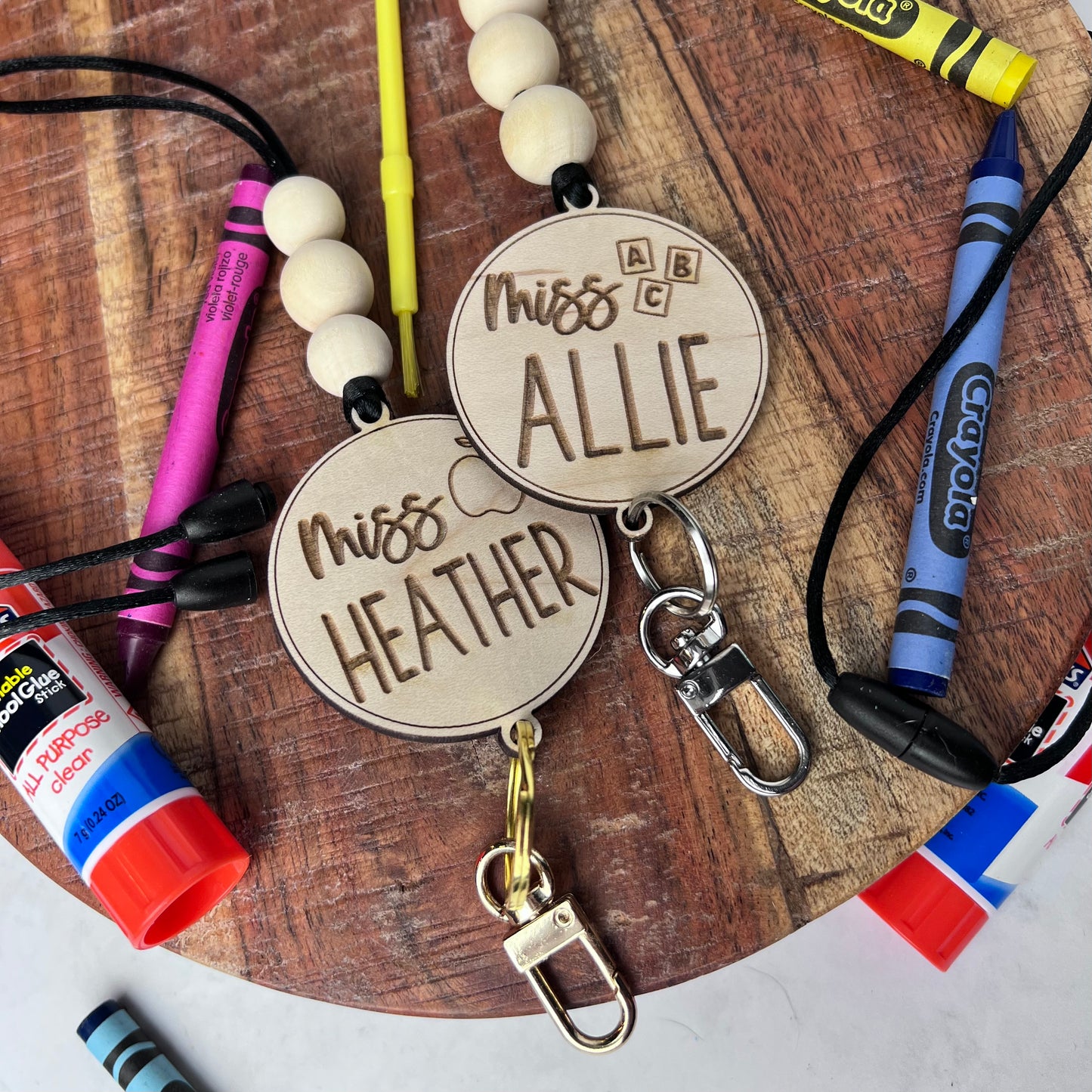 Personalized Teacher Lanyard