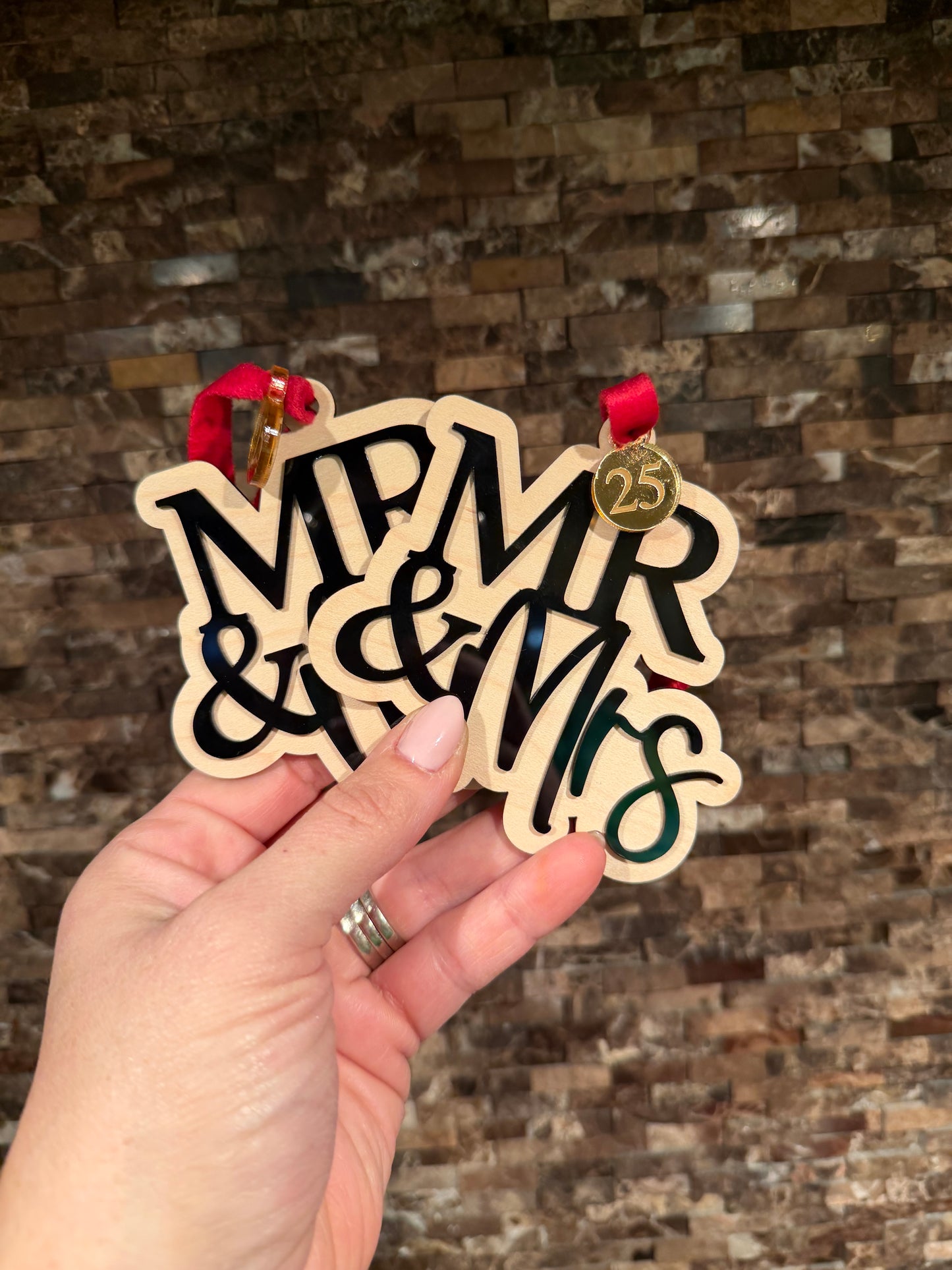 Newly Married Ornament