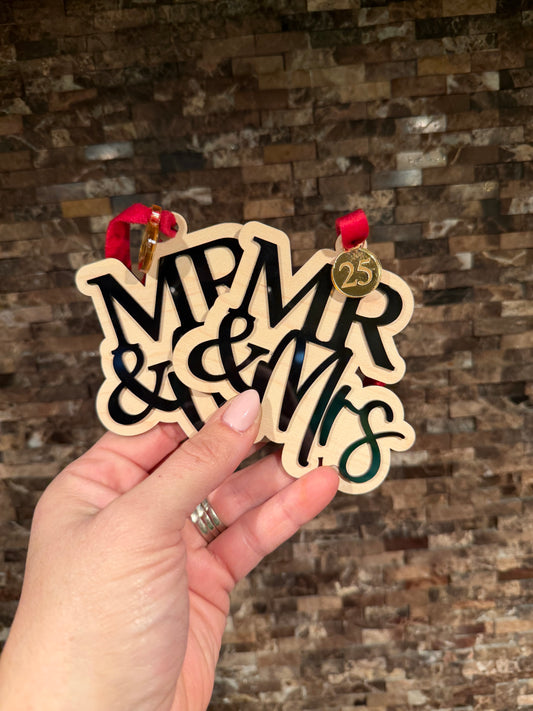 Newly Married Ornament