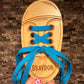 Personalized Wooden Lace Up Shoe