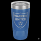 20 Ounce Tumbler with Slider Lid- Warren United