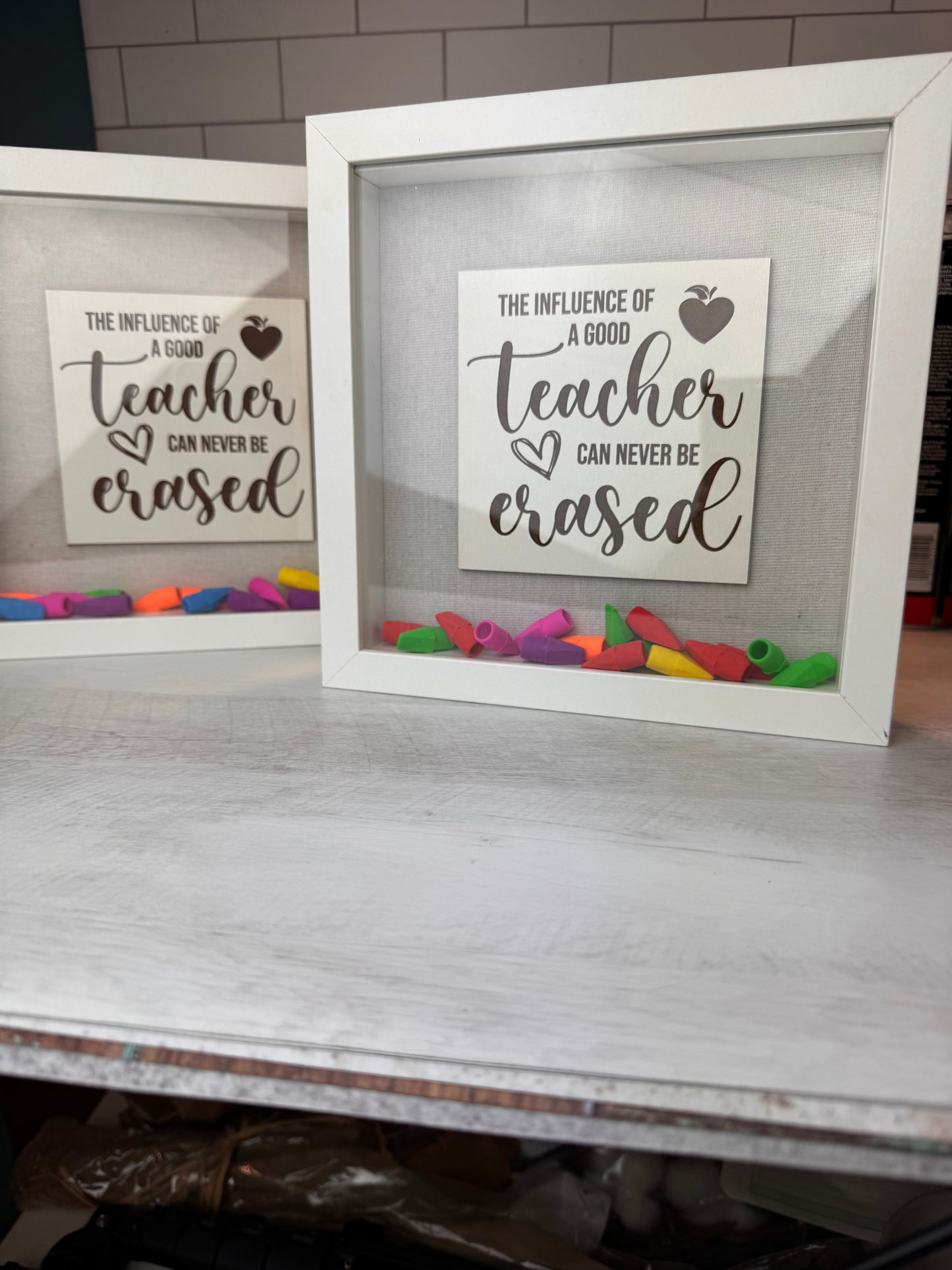 The Influence of a Teacher Shadow Box