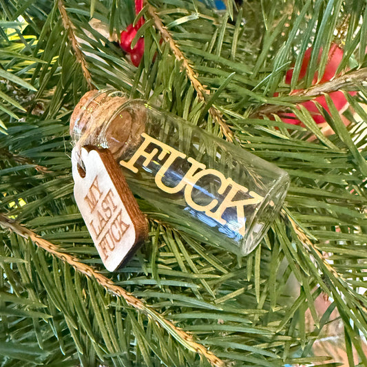 My last f**k in a bottle