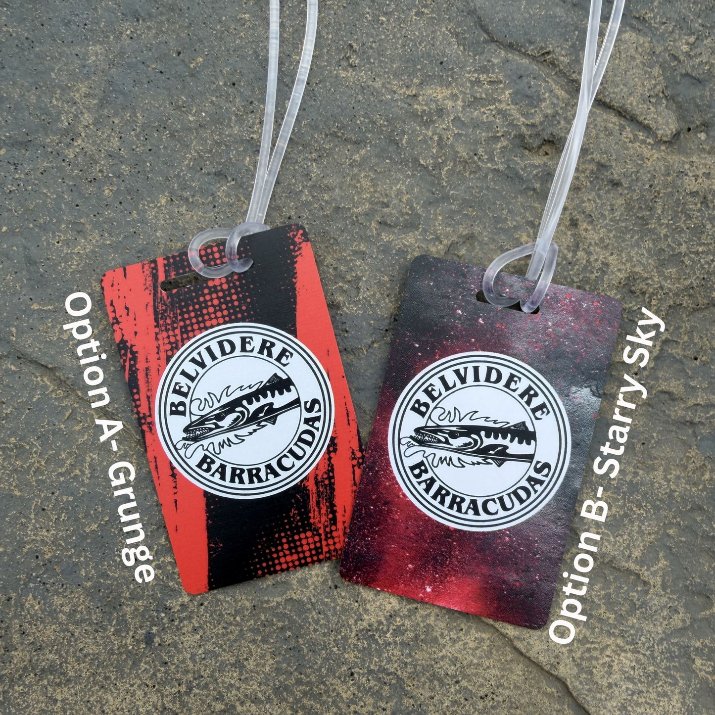 Belvidere Barracuda Bag Tag