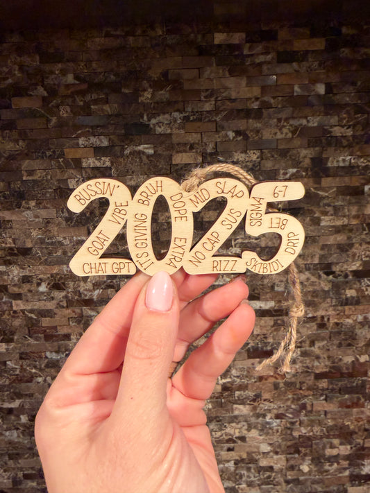 2025 Kid "slang" Ornament