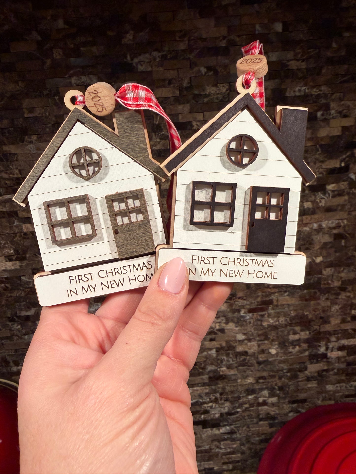 First Christmas in New Home Ornament