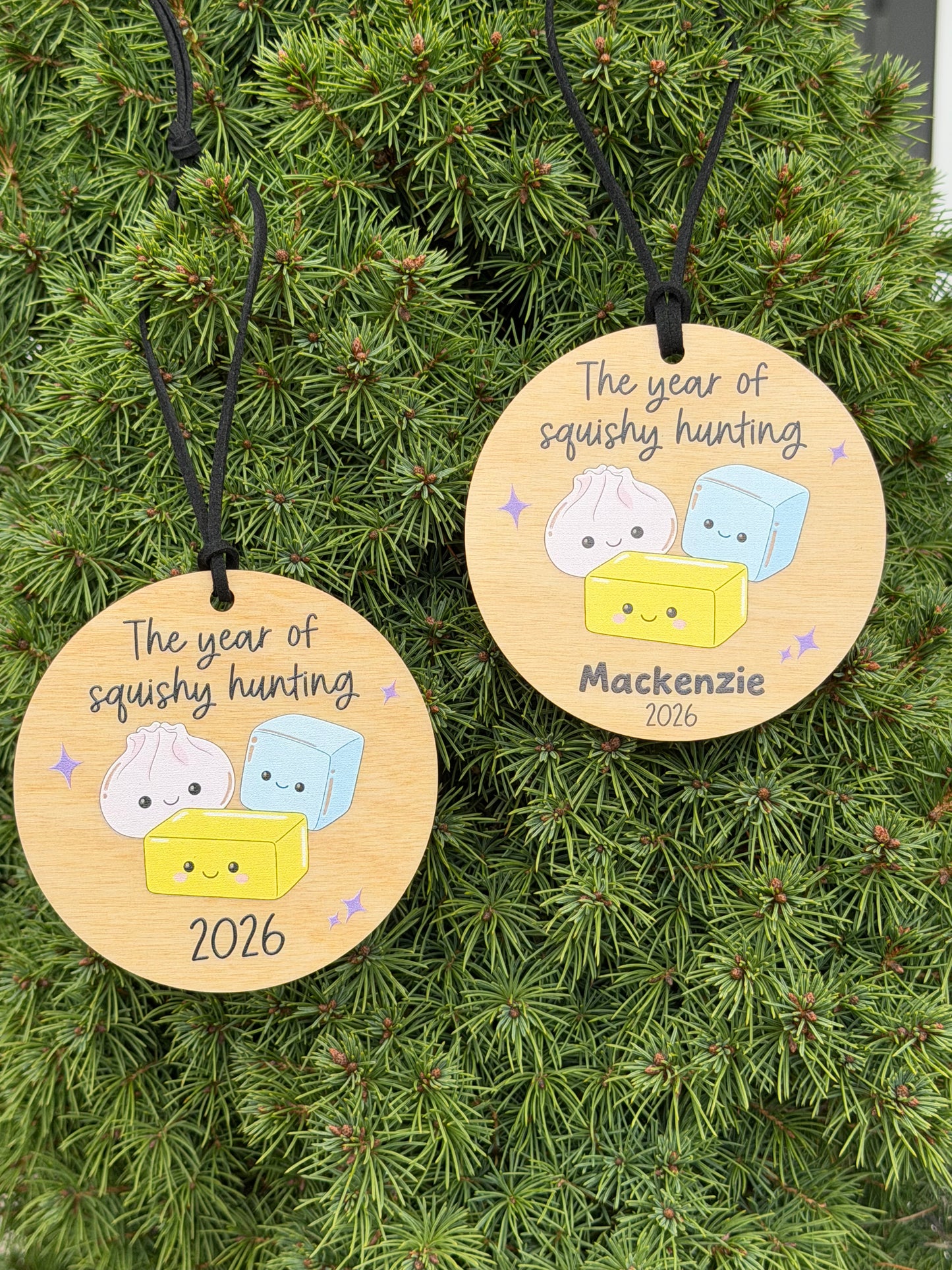 “The Year of Squishy Hunting” Ornament