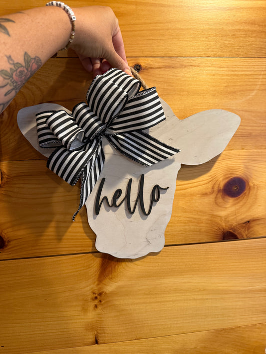 Cow Door Hanger