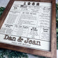 A Year To Remember Framed Sign