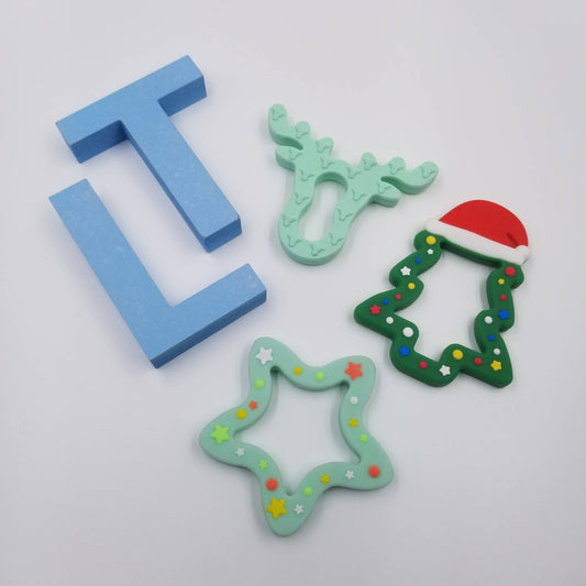 Christmas Tree Reindeer Teether Baby Christmas Toys