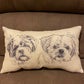 Personalized Pet Photo Lumbar Pillow