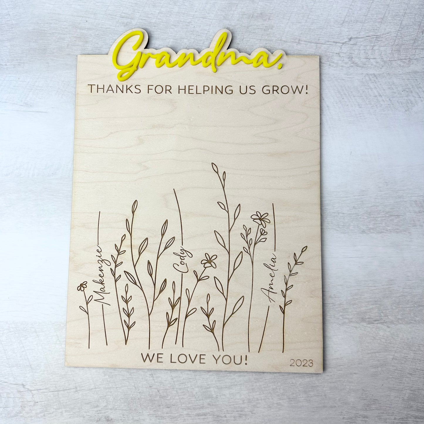 Handprint Flower Mothers Day