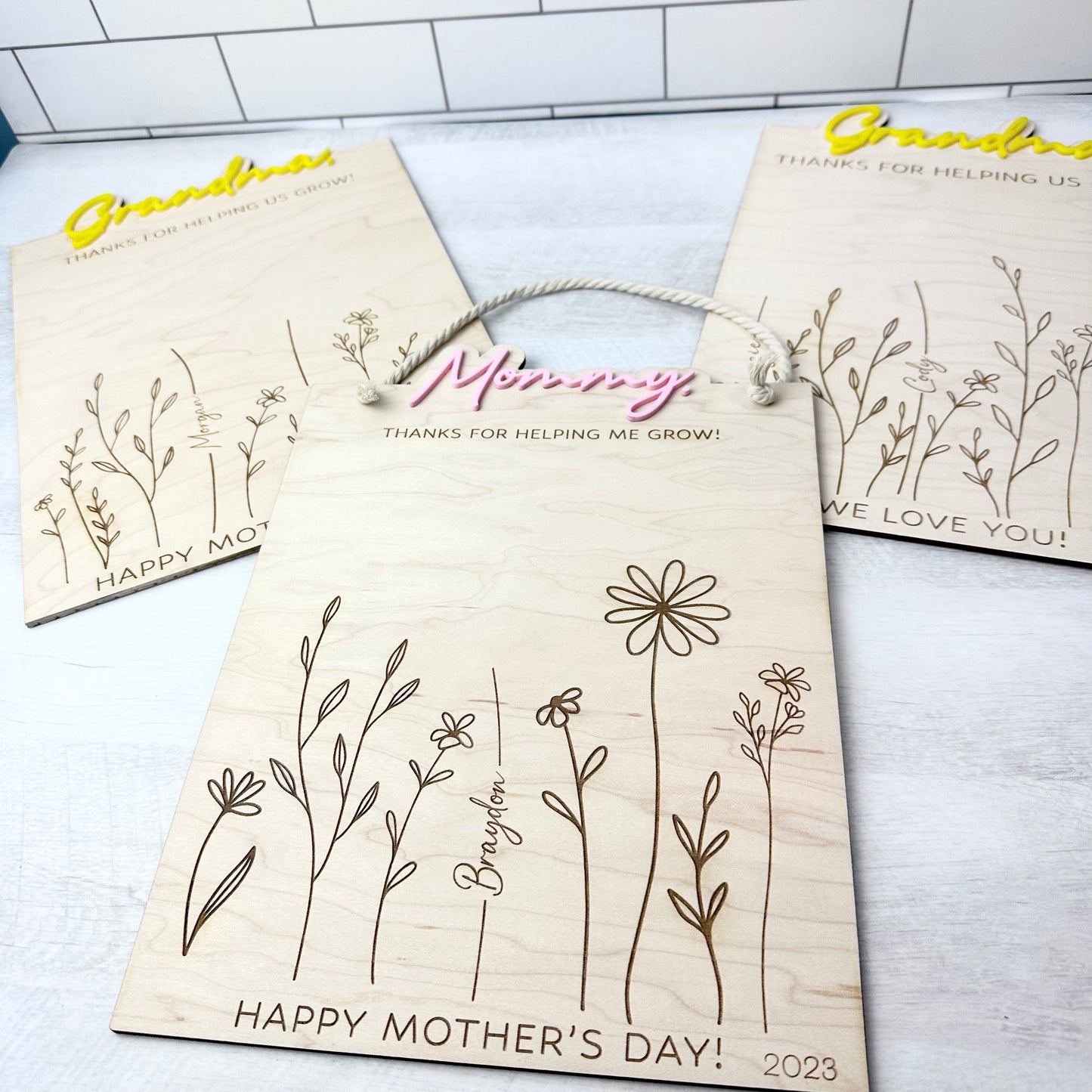Handprint Flower Mothers Day